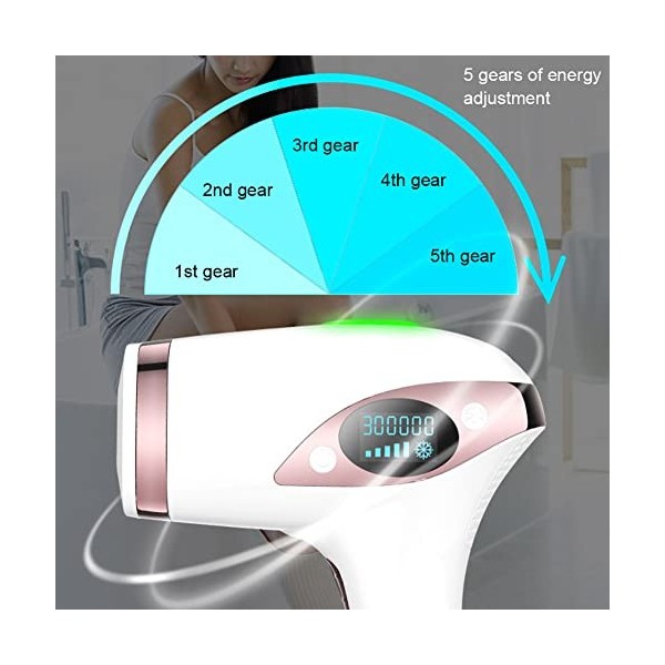 Machine dépilation électrique, machines dépilation au laser, outil de rajeunissement de la peau dépilateur à usage domesti