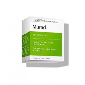 Retinol Youth Renewal Night Cream by Murad for Unisex - 1.7 oz Cream Crème Jour et Nuit