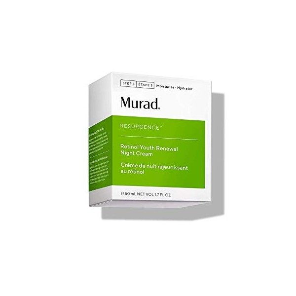 Retinol Youth Renewal Night Cream by Murad for Unisex - 1.7 oz Cream Crème Jour et Nuit