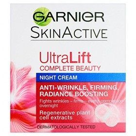 Garnier Skin Naturals Ultralift Crème de Nuit Beauté Complète, 50 ml Crème Jour et Nuit