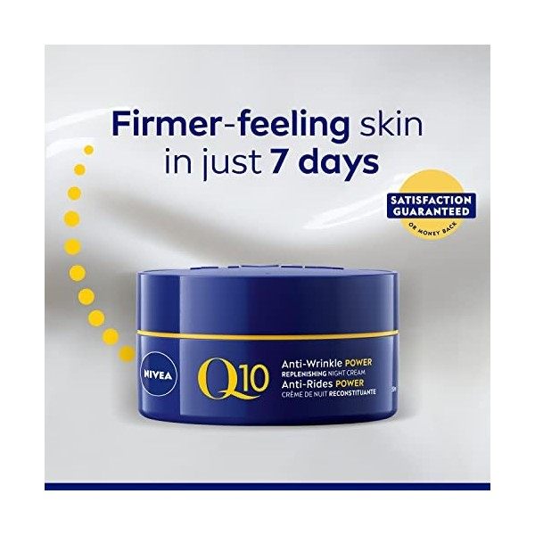 NIVEA Q10 plus Anti-Wrinkle Night Care 50ml by Nivea Crème Jour et Nuit