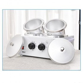 WANGZI Appareil De ThéRapie De Cire De Beauté à Double Pot Machine De Trempe Et De Fusion De Cire Multifonctionnelle Beauté M