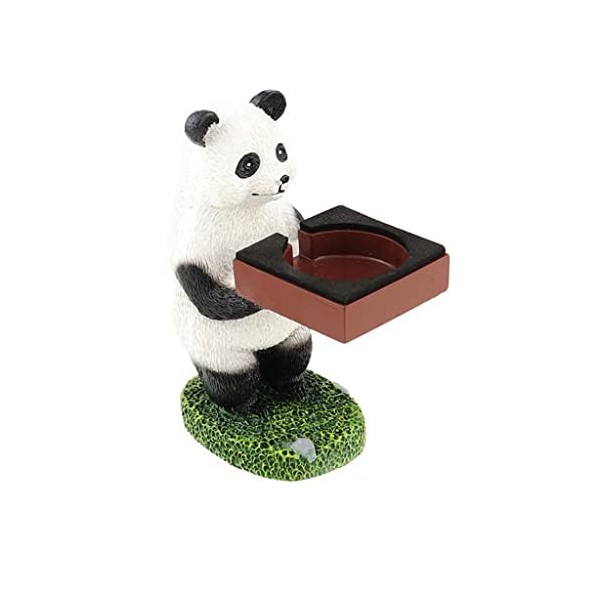 NXYJD Panda Bracket Creative Astronaute Desktop Wireless Charging Stand Base Decoration Old Housekeeper Lucky Dog Decoration 