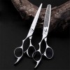 Chaomeiart Main Gauche Coiffure Set 6.0 De Effiler Les Dents Plates De Haute Qualité Barber Coupe De Cheveux Outils Salon en 