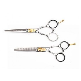 Classic Pro 5.0 Ensemble ciseaux et ciseaux à effiler 5.5 en acier japonais