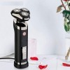 SMSOM Rasoir à tête, Tête Shavers pour Hommes, Rasoir électrique Flottant pour Hommes, 4 en 1 Rasoir avec Tondeuse à Cheveux 