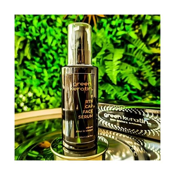 Green Keratin - RTN CAP 0.5% Nano Rétinol Encapsulé Sérum de Nuit pour le visage Original, 100mL Crème Jour et Nuit