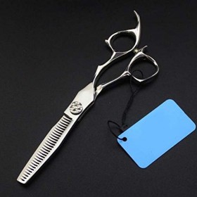 Équipement de Salon de Coiffure Professionnel Ciseaux Amincissants Ensemble de Coupe de Cheveux Pointu 6 Pouces Rasage et Épi...