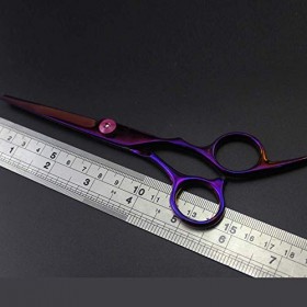 Ciseaux De Coiffeur, Ciseaux De Coiffure Professionnels Ciseaux Amincissants Ensemble De Ciseaux De Coiffure 6 Pouces, Violet...