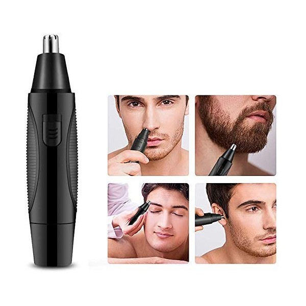 NCRD Oreille, tondeuse au nez et frou arrière □ tondeuse indolore pour hommes et femmes, batterie opérée, kit de trimmer au n