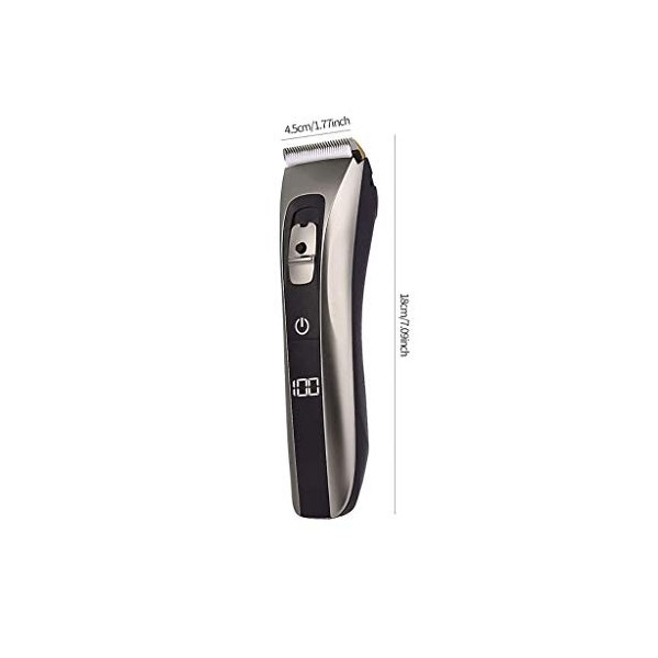 GFDFD Rechargeable Tondeuse Professionnelle Cheveux Tondeuse à raser Machine Coupe de Cheveux Barbe Rasoir électrique