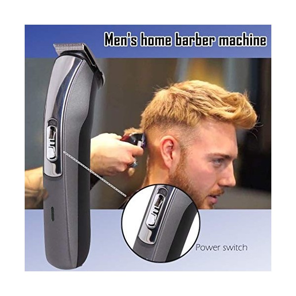 GFDFD Rechargeable sans Fil Barber Rasoirs Hommes Enfant Professionnel Tondeuse électrique Cheveux ménagers Machine de découp