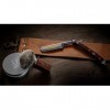 A.P. Donovan - Rasoir traditionnel Coupe Choux Barbe | 7/8 pouce avec manche en bois dacajou | Ensemble de soins de barbe po
