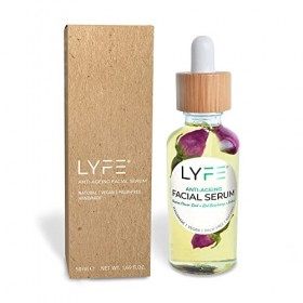 LYFE - Sérum de Nuit Vitamine C Anti-Rides - Soin Visage Anti-Âge Spécial Rides Profondes - Peau Raffermie & Souple - Tous Ty...