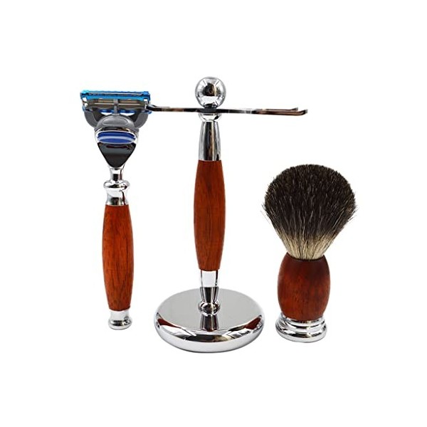 GHQYP Pratique Supports de Brosse de Rasoir pour Hommes, Support de Brosse de Rasage de Nettoyage dépilation de Mode, Ensemb