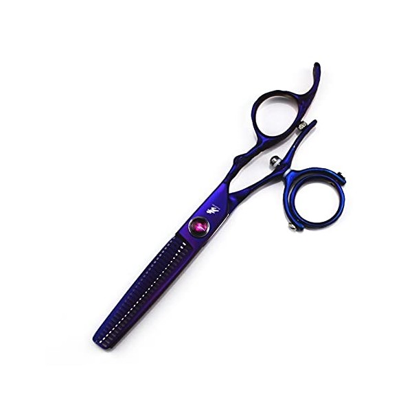 Hair Cutting Shears 6.0" Swivel Thumb Hair Cutting Shears Hairdressing Scissors 720 Degree Rotating Thumb Shears Swivel Thumb