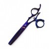 Hair Cutting Shears 6.0" Swivel Thumb Hair Cutting Shears Hairdressing Scissors 720 Degree Rotating Thumb Shears Swivel Thumb