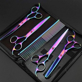 Ciseaux De Coiffure Professionnels Ensemble De Ciseaux De Coiffure, Ciseaux De Coiffeur Ciseaux Amincissants 7 Pouces Rasage ...