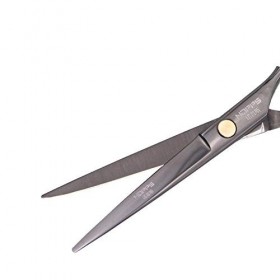 Ciseaux Amincissants pour Cheveux, Ciseaux de Coiffeur pour la Coupe de Coiffure texturation et coiffage, D, Coupe Plate 6 Po...