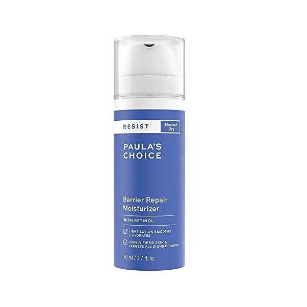 Paula’s Choice RESIST Anti Âge Crème de Nuit Réparatrice - Crème Hydratante Visage avec Rétinol - Anti Rides & les Taches Bru...