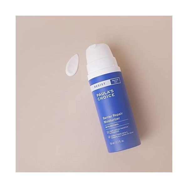 Paula’s Choice RESIST Anti Âge Crème de Nuit Réparatrice - Crème Hydratante Visage avec Rétinol - Anti Rides & les Taches Bru...