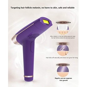 Épilateur Laser Ipl, Épilation Indolore, 300 000 Clignements, Épilation Complète Du Corps, Pour Le Visage, Les Aisselles, Les