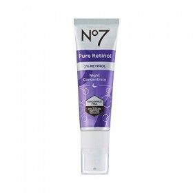 No7 Pure Retinol Concentré de nuit 1 % de rétinol 30 ml paquet de 1 – Sans parfum Crème Jour et Nuit