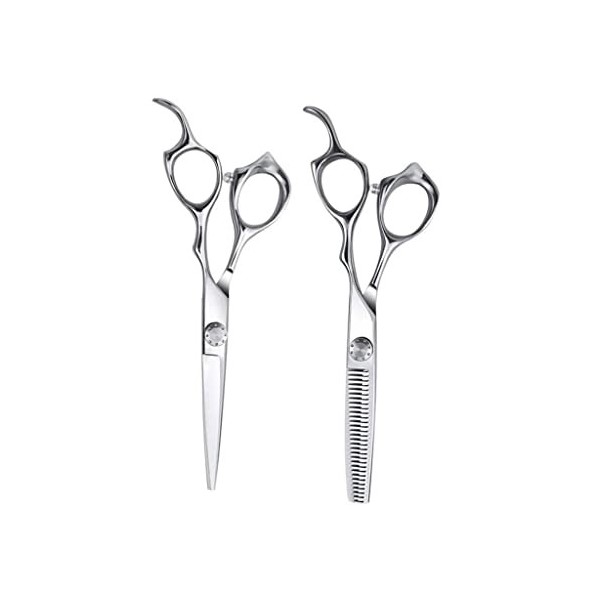 Ciseaux de coupe de cheveux de coiffeur amincissants Portable 1 pièces ciseaux de coiffeur ciseaux de coiffure ciseaux de cou