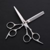 Ciseaux de coupe de cheveux de coiffeur amincissants Portable 1 pièces ciseaux de coiffeur ciseaux de coiffure ciseaux de cou