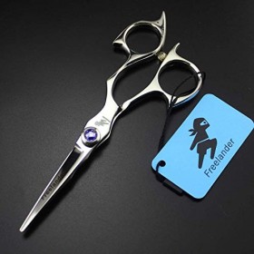 Ciseaux de Coiffure Saphir personnalisés de 6 Pouces Ensemble de Ciseaux Minces en Acier Inoxydable de Coiffure Professionnel...