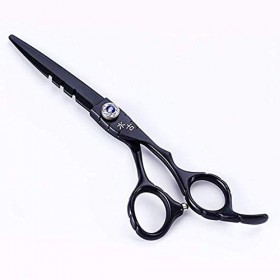 Outils de Coiffure de Ciseaux de barbier Professionnels Saphir Noir de 6,0 Pouces Rasage et Épilation