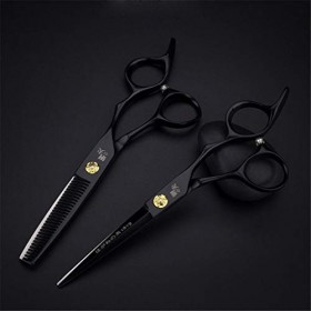6,0 Pouces Coiffure Coupe De Cheveux Ciseaux Professionnel Coiffeuse Plat Ciseaux À Effiler Set V Dents Ciseaux Japon Acier S