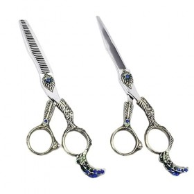Ciseaux De Coiffeur Ciseaux De Coupe De Cheveux, 6 Pouces En Acier Inoxydable Japonais 440C Salon De Coiffure Coupe De Cheveu