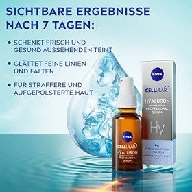 NIVEA Sérum Hyaluron 30 ml , sérum hydratant hyaluron sérum anti-rides pour un teint frais et sain Crème Jour et Nuit