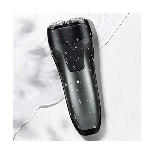 NXYJD Rasoir électrique mâle Rasoir Corps Entier Lavage Couteau à Barbe Rechargeable Rasoir Portable