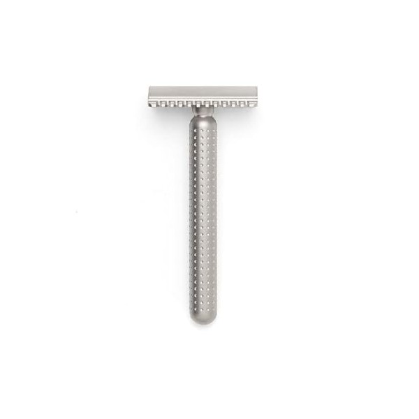 Tatara Masamune Double Edge Safety Razor | Acier inoxydable | Eco-friendly | Premium Mat, Open Comb 