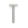 Tatara Masamune Double Edge Safety Razor | Acier inoxydable | Eco-friendly | Premium Mat, Open Comb 