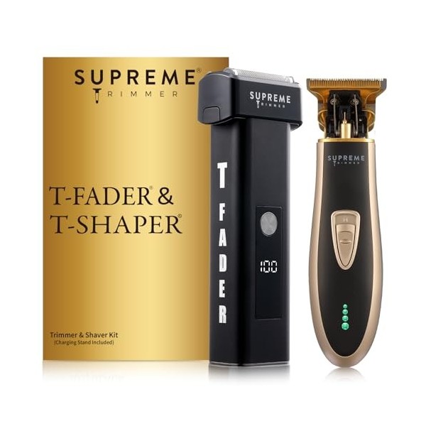 SUPREME TRIMMER ST5220 STF501 Tondeuse à barbe et moustache pour homme Rasage et Épilation