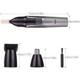 NCRD Tondeuse aux Cheveux et au Nez Tondeuse pour Hommes Femmes, 3 en 1 Tondeuse à Sourcils électriques Rechargeables et faci