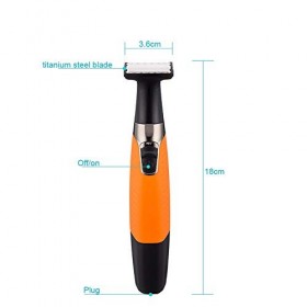 LIRUXUN Tondeuse électrique rasoir coupe de cheveux Barbe Tondeuse cheveux Homme Toilettage de leau à raser les cheveux mach