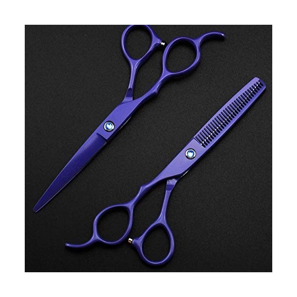 Ciseaux De Coiffure Professionnels pour Gauchers, Ciseaux Droits Amincissants Ciseaux De Coiffeur Salon Outils De Cheveux Cis