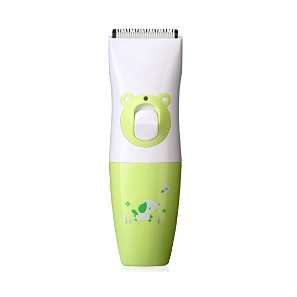 GFDFD Bébé Cheveux soutiers Rechargeable Calme électrique étanche Cheveux Clippers réglable Enfant sans Fil décotes Color : 