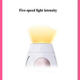 Épilation définitive à lépilateur, 300 000 bouffées de chaleur et ajustement indolore en 5 positions, convient à lépilateur