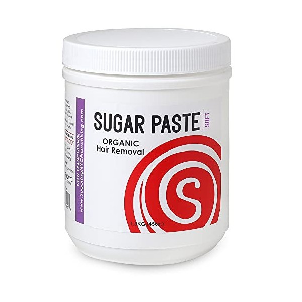 Pâte à sucre 1,3 kg. Doux pour les jambes, les bras, le dos, le ventre - 100 % bio