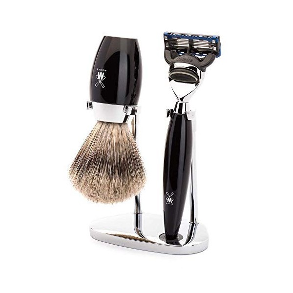 Définir le pinceau affectueux Mühle, Gillette® Fusion & Suppeta Kosmo Machine