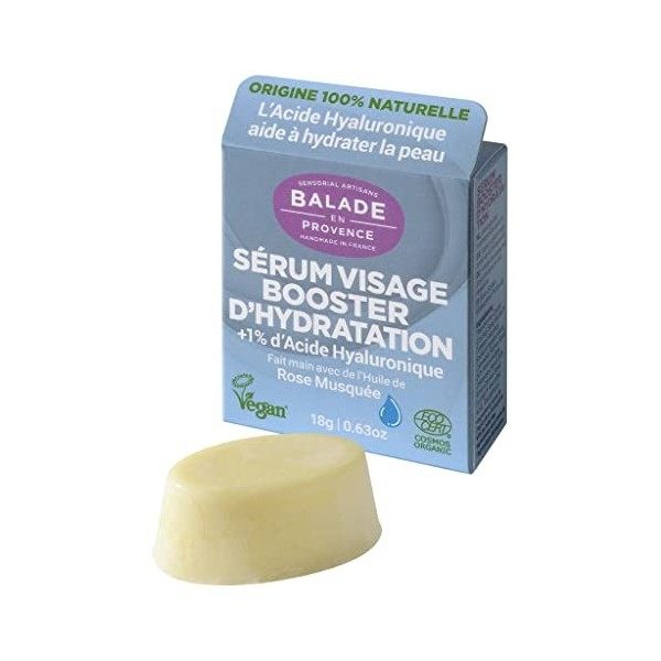 Sérum hydratation artisanal 18g certifié Cosmos Organic Bio & Vegan Crème Jour et Nuit