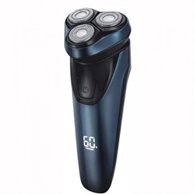 Rasoir du rasoir électrique for les hommes avec un rasoir rotatif flottant affichage des hommes secs / humides, des rasoirs é