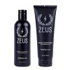 ZEUS Ensemble de shampooing et revitalisant pour barbe pour hommes - Bouteilles de 8 oz Parfum: Verveine Lime 