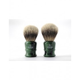 Epsilon Brosse à raser avec Pointe argentée Vert 55/26 mm Standard, Unique