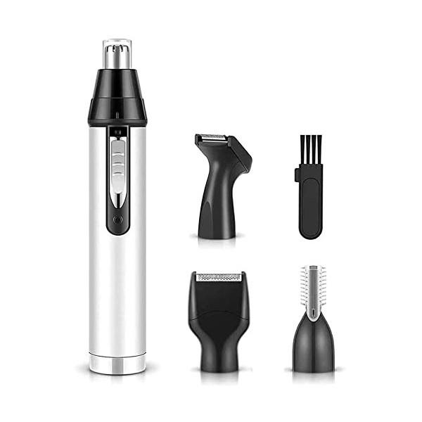 Tondeuse à poils de nez, tondeuse à poils doreilles et de nez rechargeable par USB for hommes Épilateur professionnel indolo